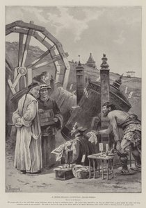 Een Chinese Religieuze Instelling, Gebedsmolens